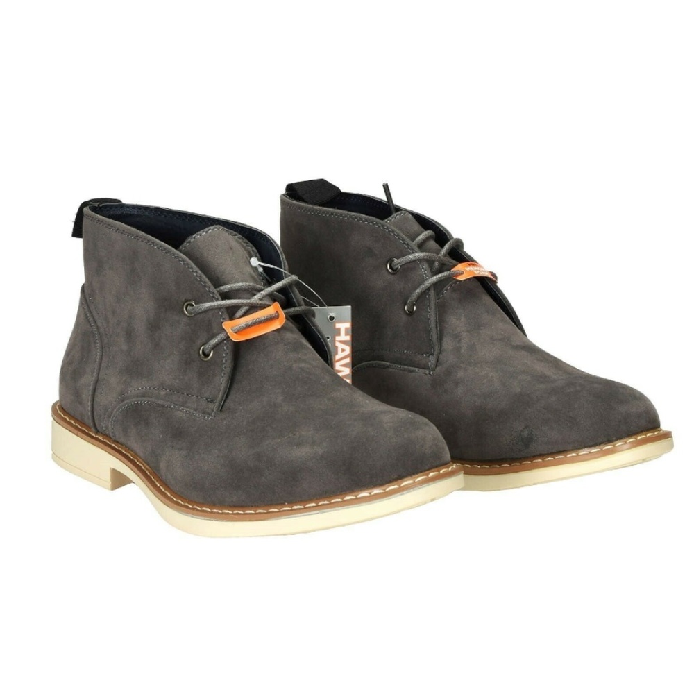Hawke & Co. Mojave Chukka Boot Grey Suede Boots